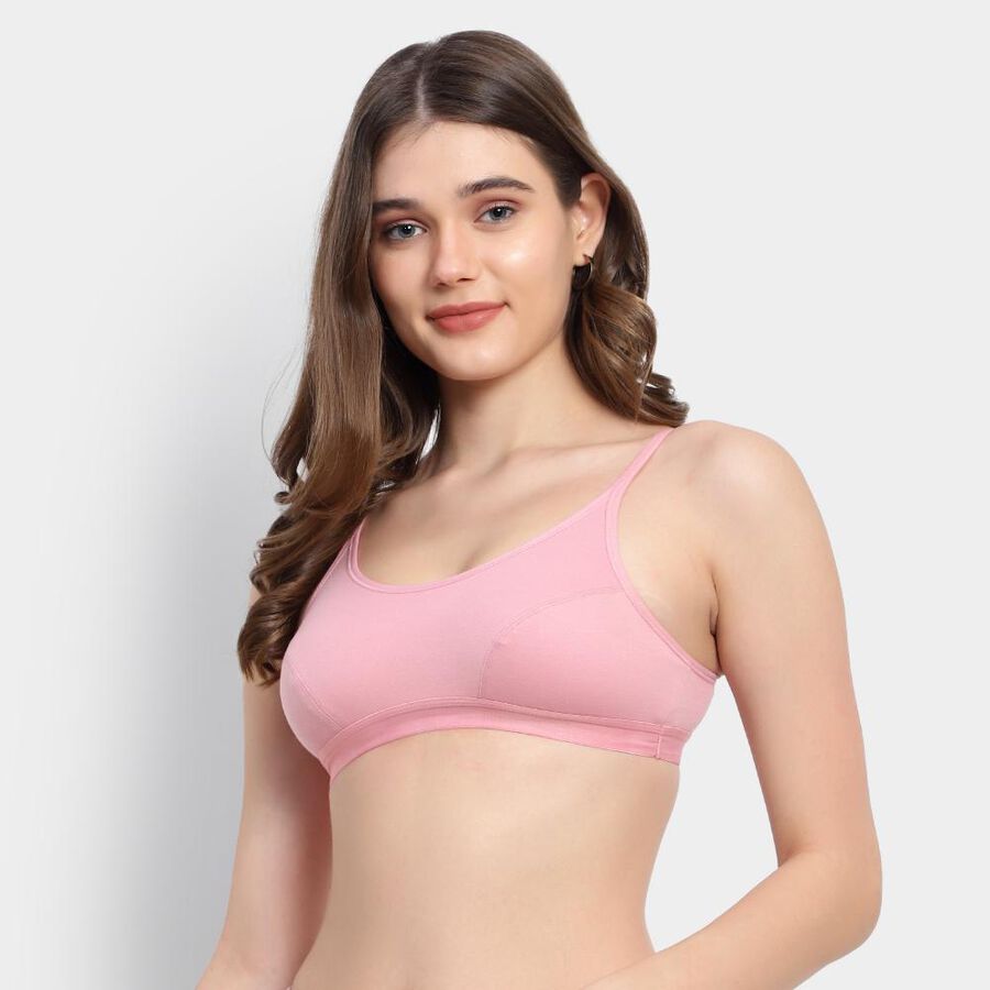 Ladies' Non-Padded Bra, Light Pink, large